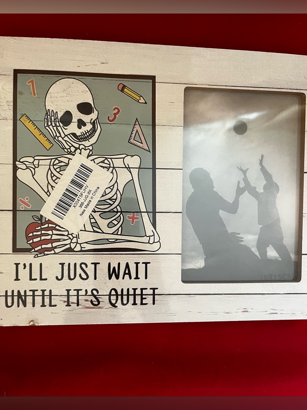 I’ll Just Wait Until It’s Quiet 3.5” x 5.5” Photo Frame